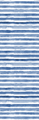 Store intérieur Rayures bleues peintes