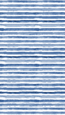 Store intérieur Rayures bleues peintes