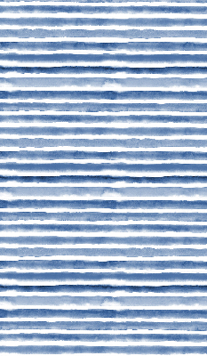 Store intérieur Rayures bleues peintes