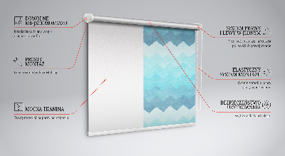 Store enrouleur Montagnes peintes