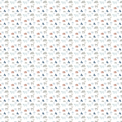 Store intérieur Les montagnes pleuvent les animaux