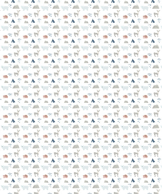 Store intérieur Les montagnes pleuvent les animaux