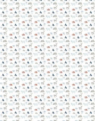 Store intérieur Les montagnes pleuvent les animaux