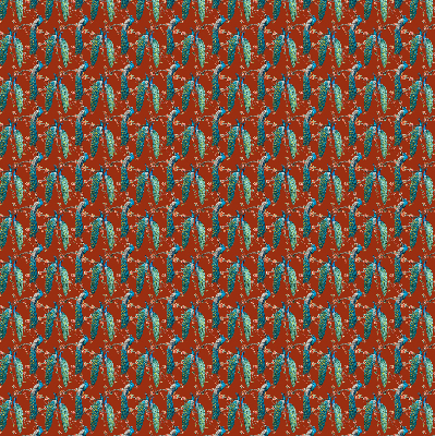 Store enrouleur Des paons sur les branches