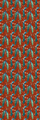 Store enrouleur Des paons sur les branches