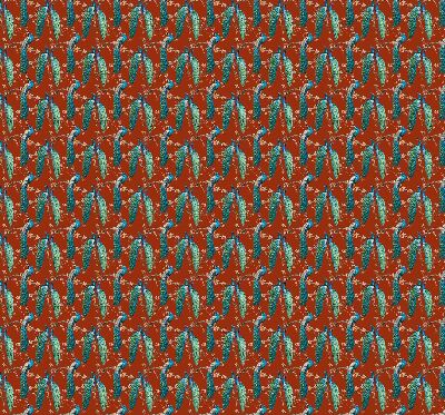 Store enrouleur Des paons sur les branches