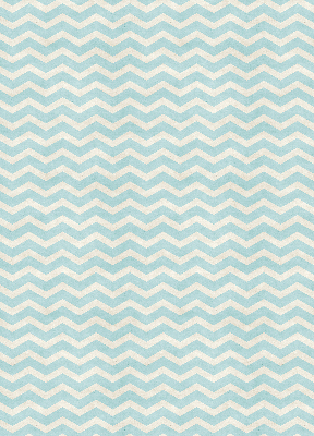 Store enrouleur Zigzags bleus