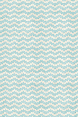 Store enrouleur Zigzags bleus