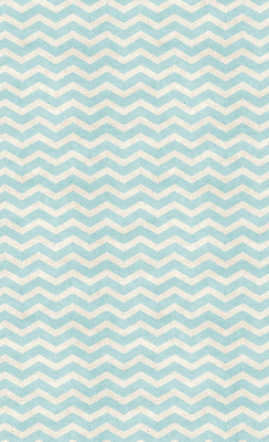 Store enrouleur Zigzags bleus