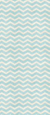 Store enrouleur Zigzags bleus