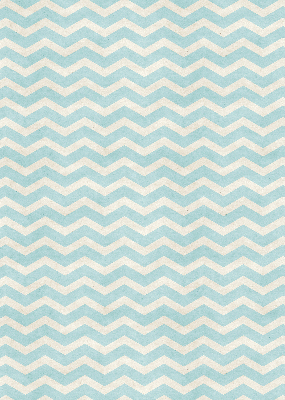 Store enrouleur Zigzags bleus