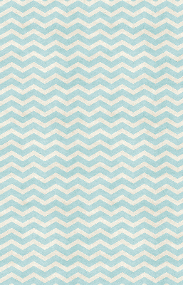 Store enrouleur Zigzags bleus