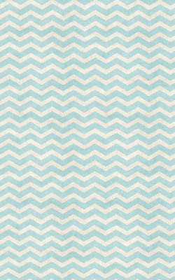 Store enrouleur Zigzags bleus