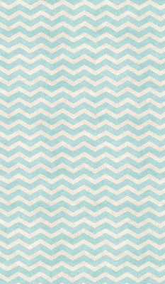 Store enrouleur Zigzags bleus