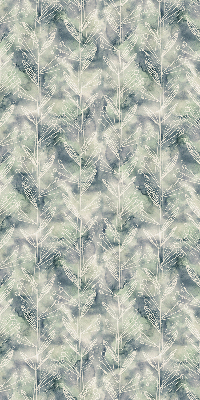 Store enrouleur Croquis d'une plante sur fond coloré