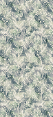 Store enrouleur Croquis d'une plante sur fond coloré