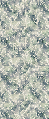 Store enrouleur Croquis d'une plante sur fond coloré