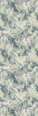 Store enrouleur Croquis d'une plante sur fond coloré