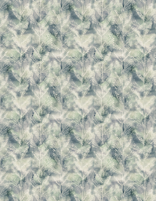 Store enrouleur Croquis d'une plante sur fond coloré