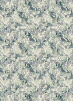 Store enrouleur Croquis d'une plante sur fond coloré