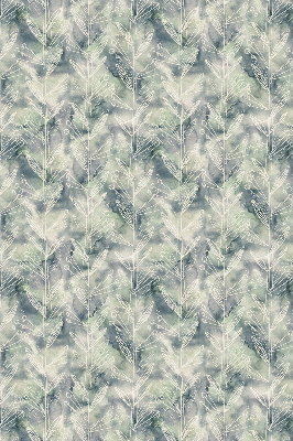 Store enrouleur Croquis d'une plante sur fond coloré