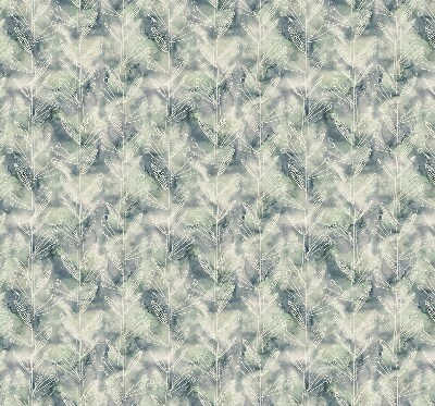 Store enrouleur Croquis d'une plante sur fond coloré