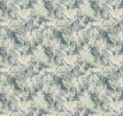 Store enrouleur Croquis d'une plante sur fond coloré