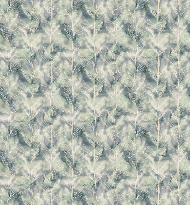 Store enrouleur Croquis d'une plante sur fond coloré