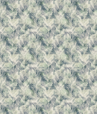 Store enrouleur Croquis d'une plante sur fond coloré