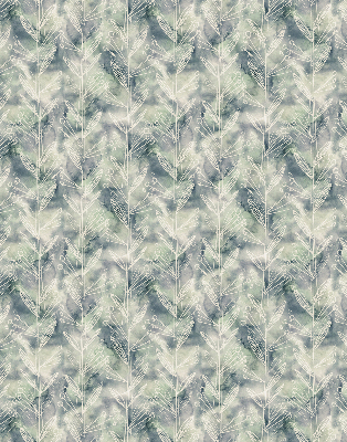 Store enrouleur Croquis d'une plante sur fond coloré