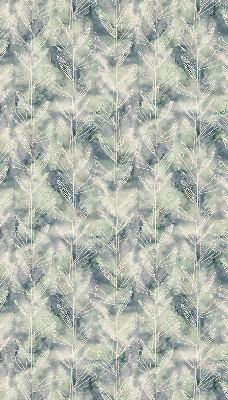 Store enrouleur Croquis d'une plante sur fond coloré