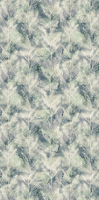 Store enrouleur Croquis d'une plante sur fond coloré