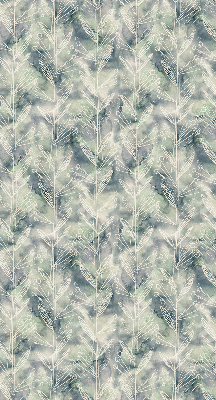 Store enrouleur Croquis d'une plante sur fond coloré