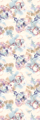 Store enrouleur Fleurs peintes colorées