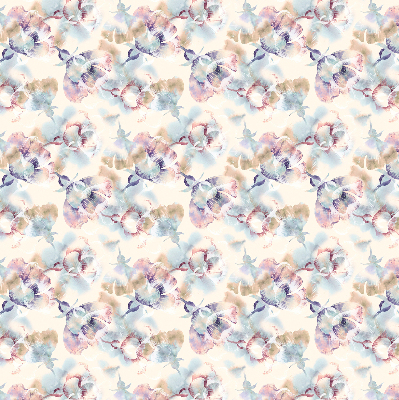 Store enrouleur Fleurs peintes colorées