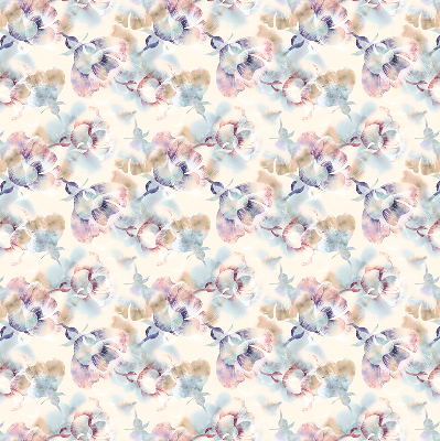 Store enrouleur Fleurs peintes colorées