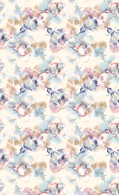 Store enrouleur Fleurs peintes colorées