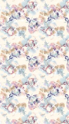 Store enrouleur Fleurs peintes colorées