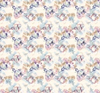 Store enrouleur Fleurs peintes colorées