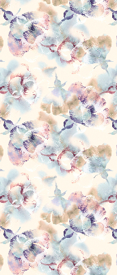 Store enrouleur Fleurs peintes colorées