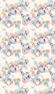 Store enrouleur Fleurs peintes colorées