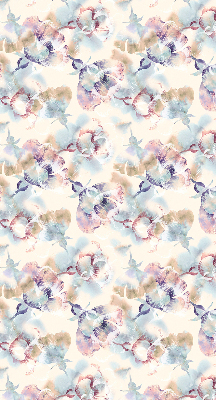 Store enrouleur Fleurs peintes colorées