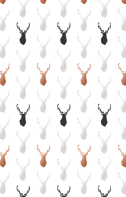 Store intérieur Têtes de cerf dessinées