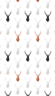 Store intérieur Têtes de cerf dessinées