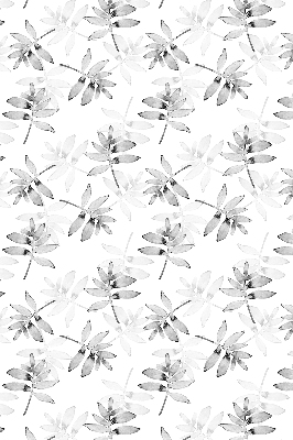 Store intérieur Feuilles grises esquissées