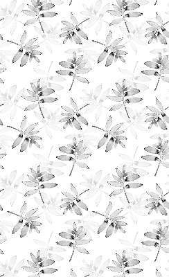 Store intérieur Feuilles grises esquissées