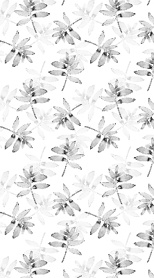 Store intérieur Feuilles grises esquissées