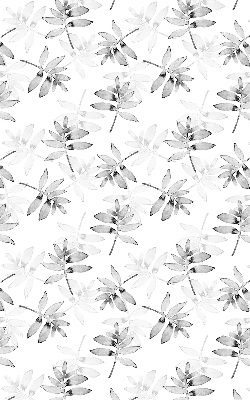 Store intérieur Feuilles grises esquissées