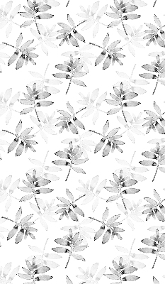 Store intérieur Feuilles grises esquissées