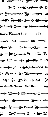 Store enrouleur Croquis de flèches